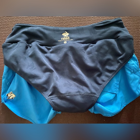 Rabbit Run “Mountain Climbers” Trail Pocket Race Shorts in Dress Blue, XS, USA - Picture 12 of 13